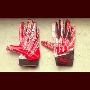 Wilson football gloves